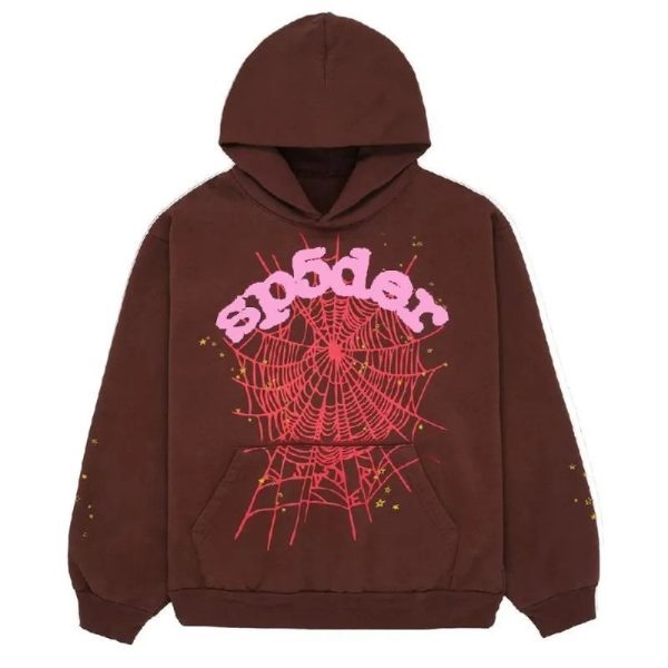 Sp5der Web Hoodie [BROWN]