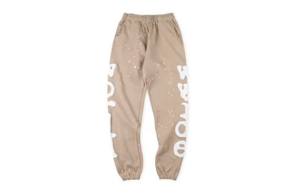 Sp5der 555555 Wed Yellow Star Pant - Beige